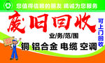 废旧回收宣传海报
