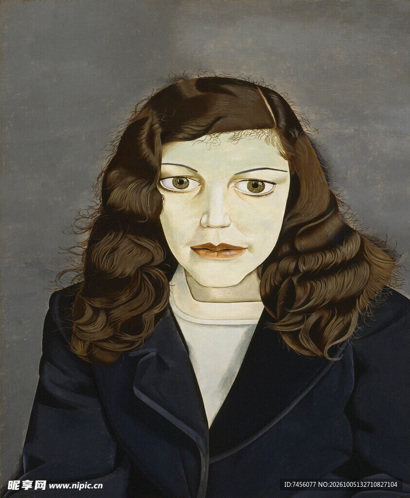 复古怀旧女士肖像老照片
