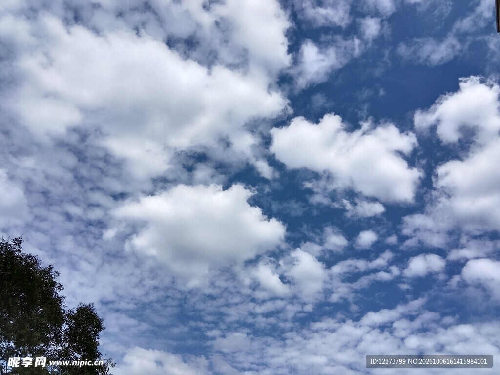 蓝天白云晴空美景