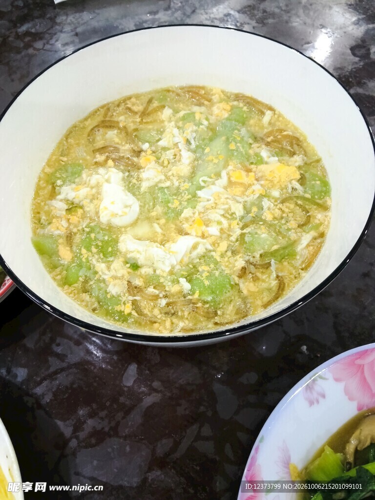 家常丝瓜蛋花汤