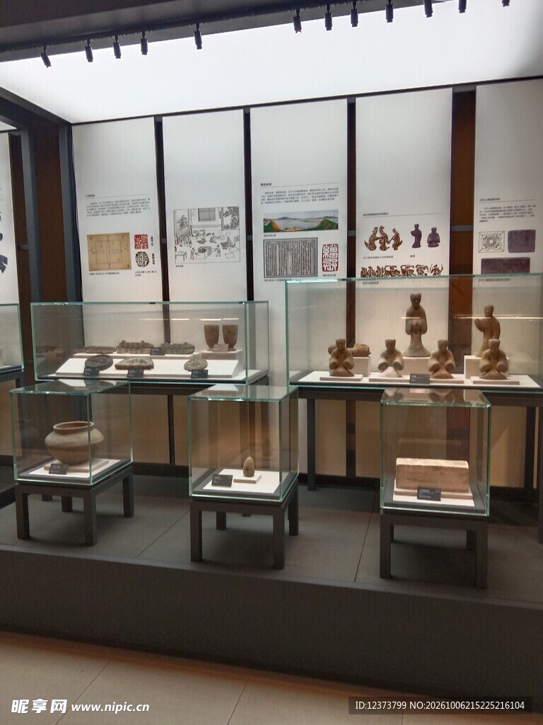 博物馆文物展厅