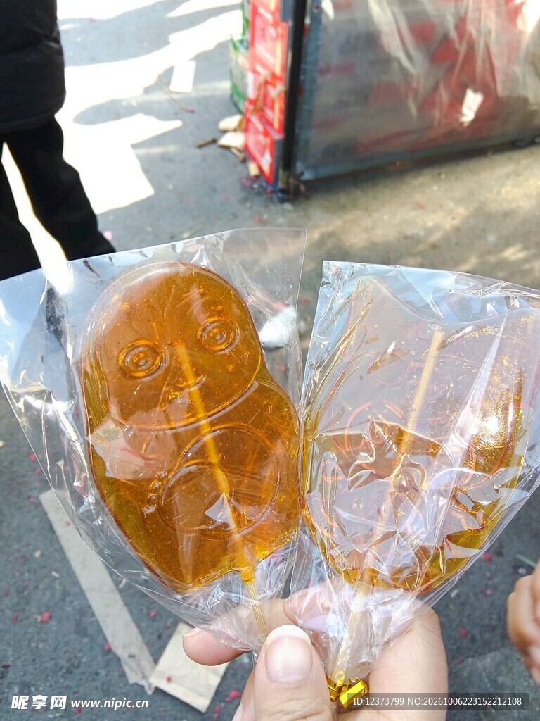 老式怀旧手工棒棒糖