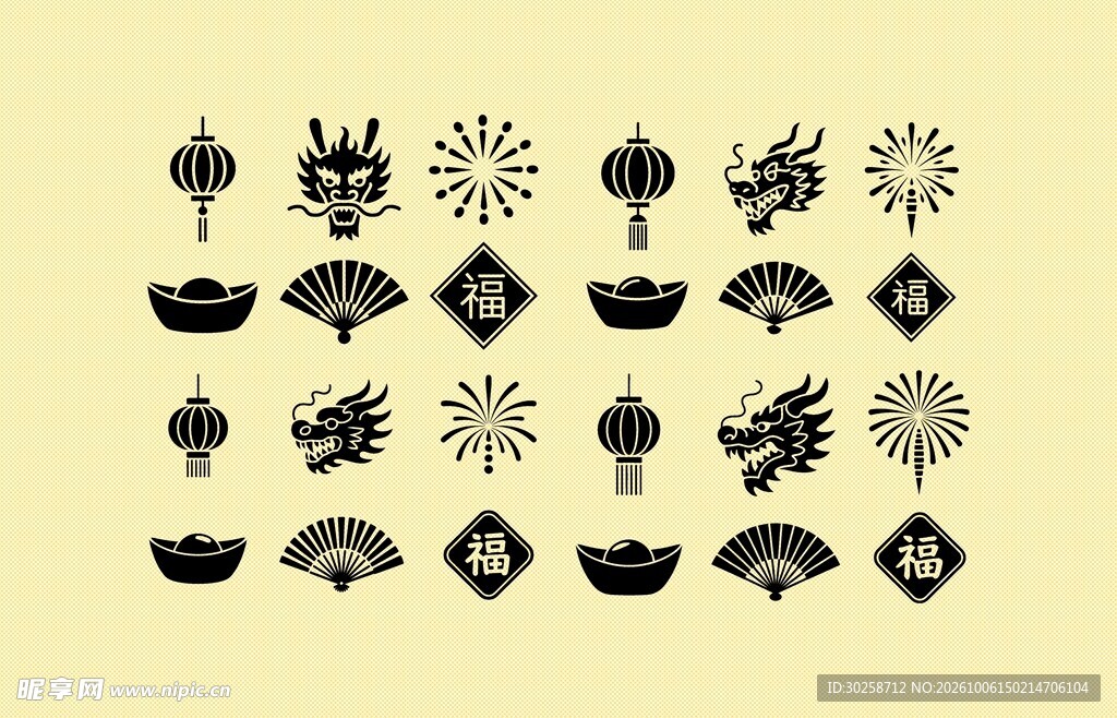 国风新年素材