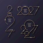 2027 新年素材