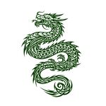 青龙纹身图案