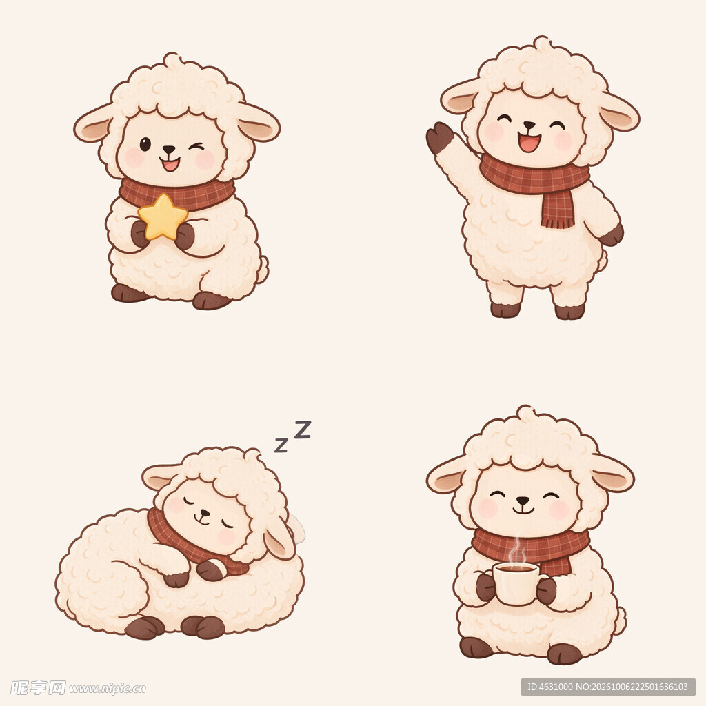 围脖羊
