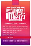 诚聘英才招聘海报