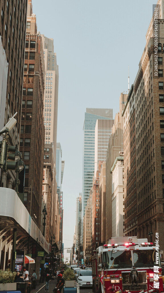 都市高楼街景风光