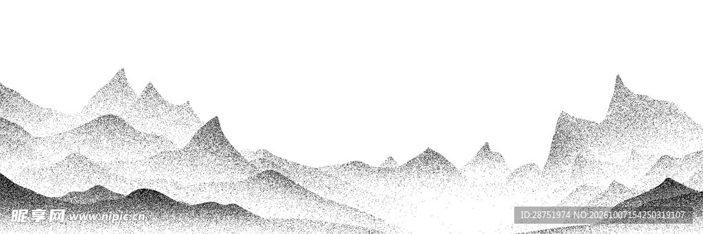 水墨山水背景