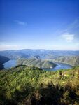 俯瞰江河山野风光