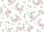 清新淡粉碎花无缝底纹