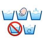 水洗标识图标