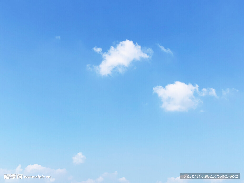 蓝天白云