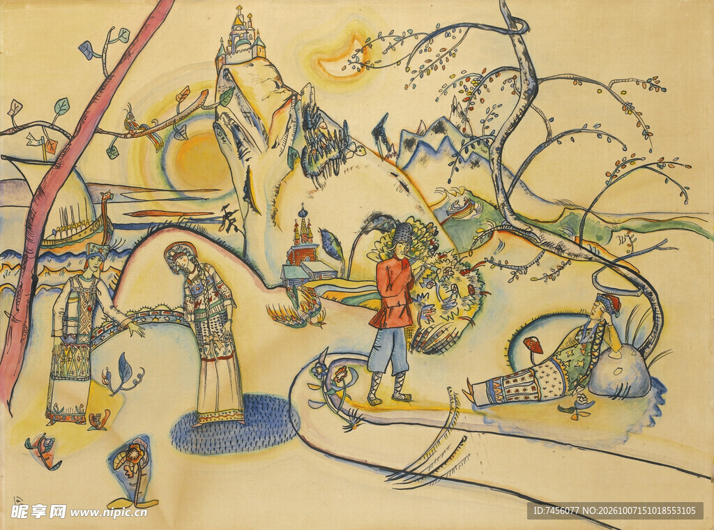 传统农耕民俗年画