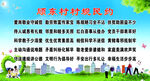 顾东村规民约宣传海报