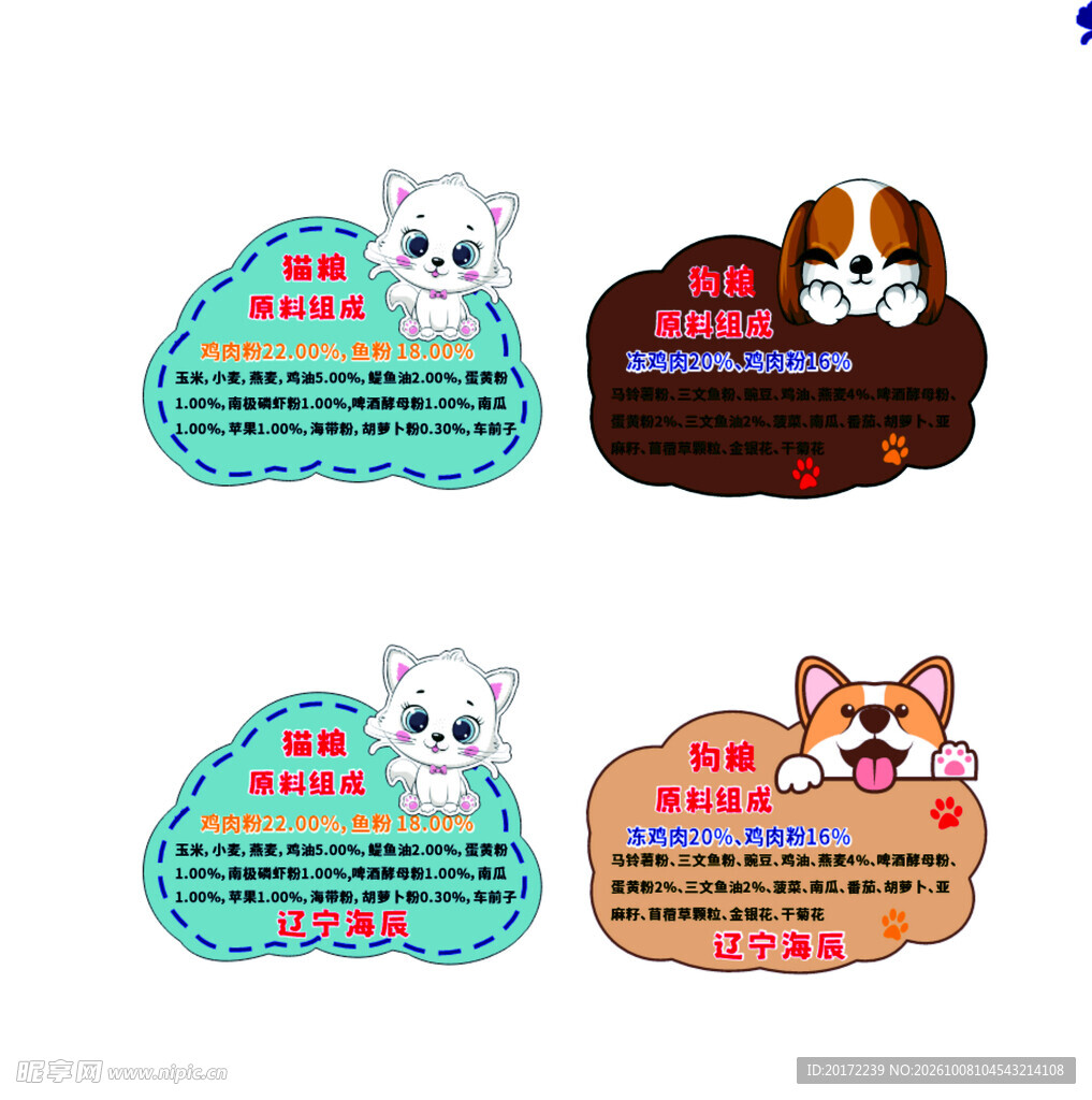 萌宠科普提示牌合集