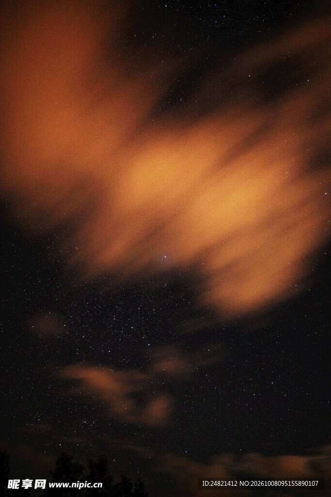 黄昏晚霞天空美景
