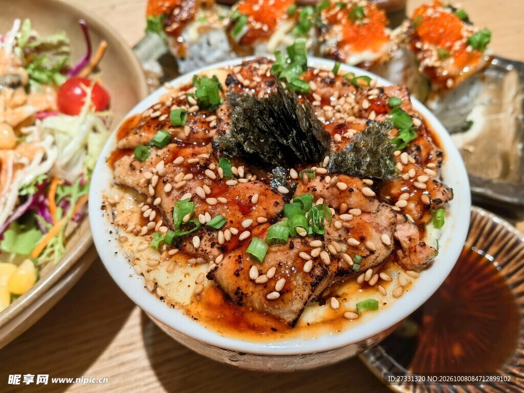 日式鹅肝饭套餐
