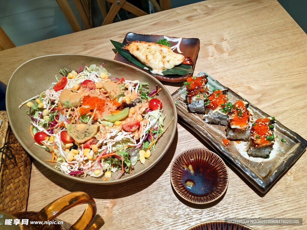 日式料理美食套餐