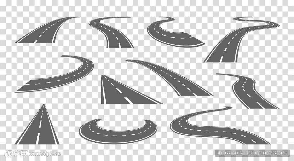 公路图案合集
