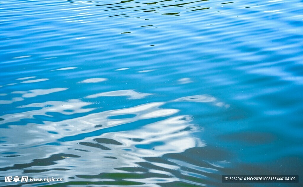 水面波光波纹