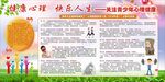 青少年心理健康教育展板