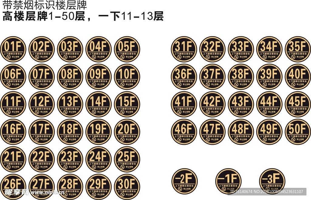 复古楼层牌