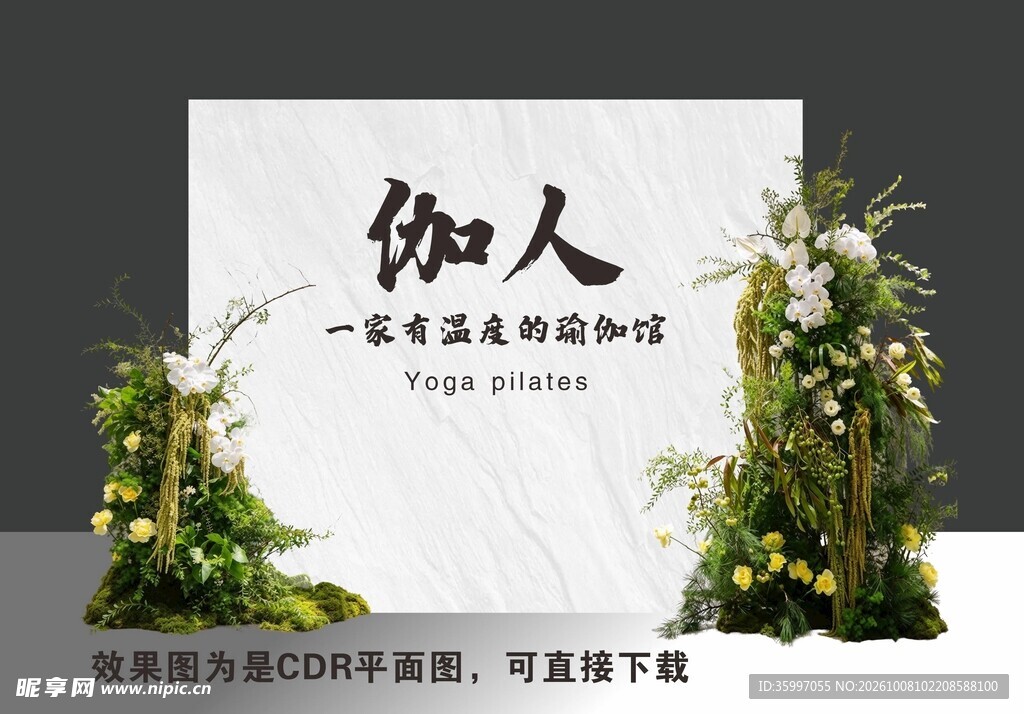 瑜伽馆活动背景