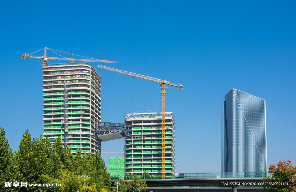 在建城市高楼