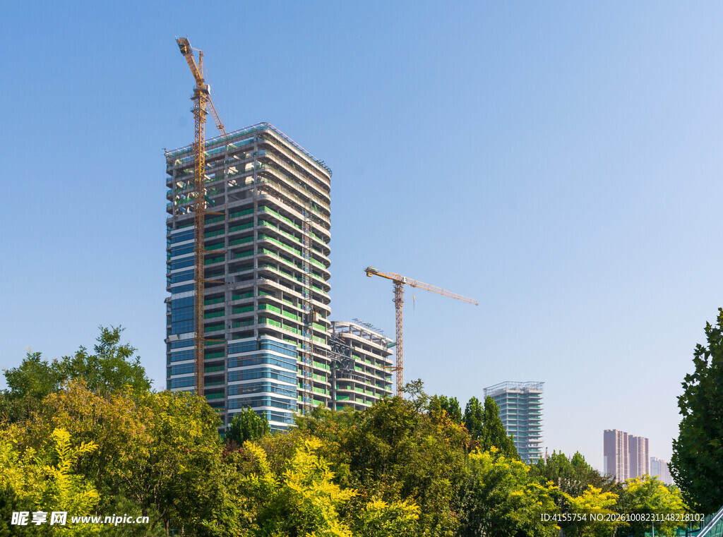在建城市高楼
