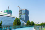 城市在建高楼景观
