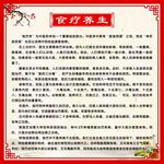 食疗养生展板