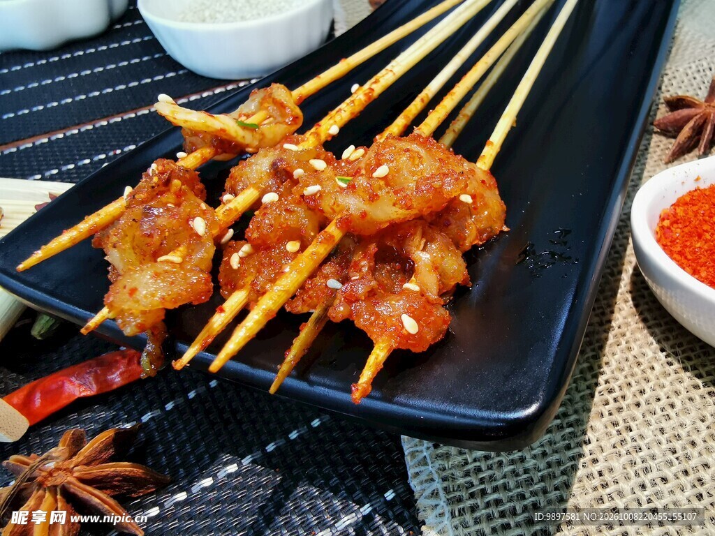 特色香辣小肉串