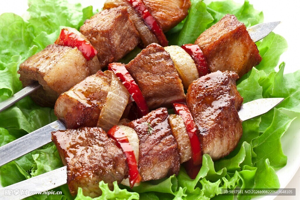 烤牛肉串