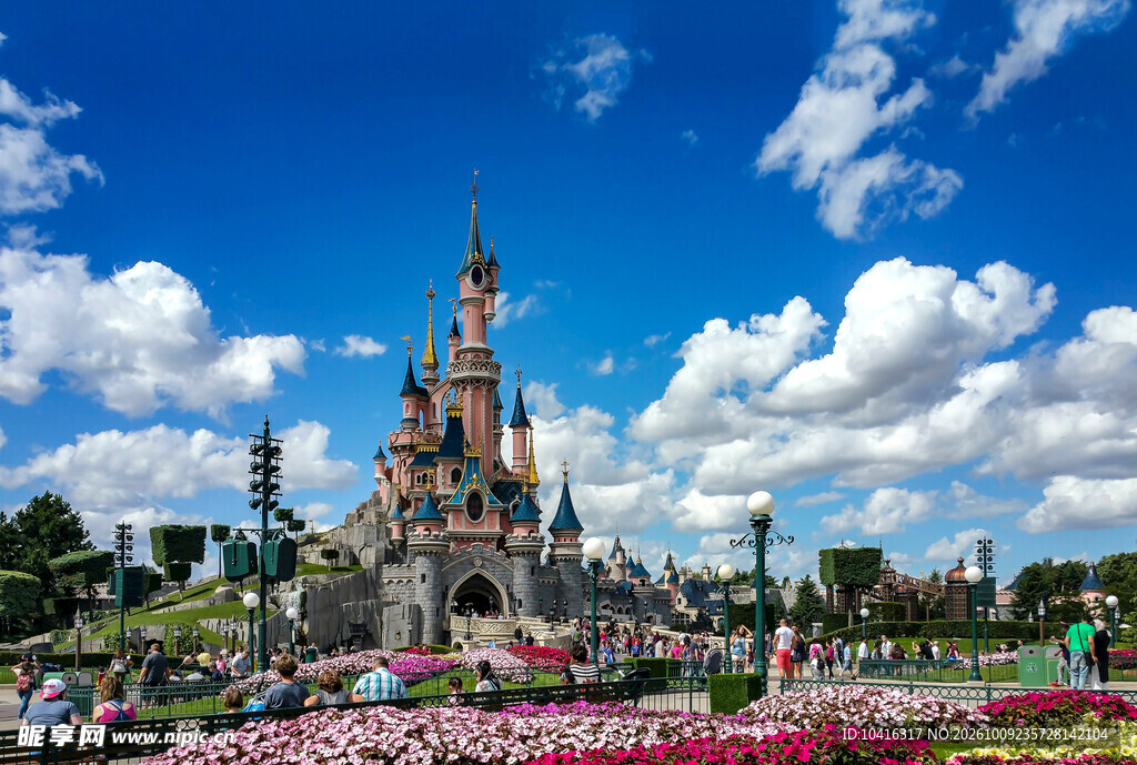 巴黎迪士尼城堡