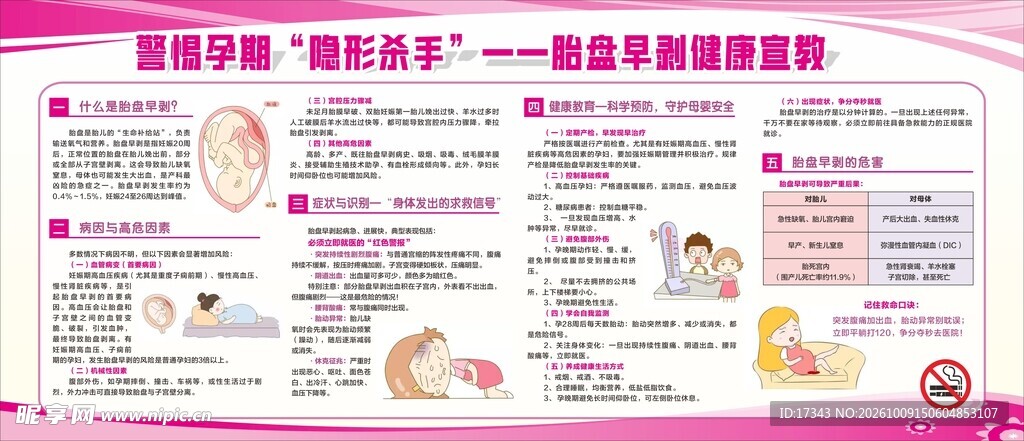 胎盘早剥健康宣教