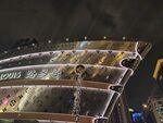 城市夜景桥梁