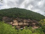 山间古村自然风光