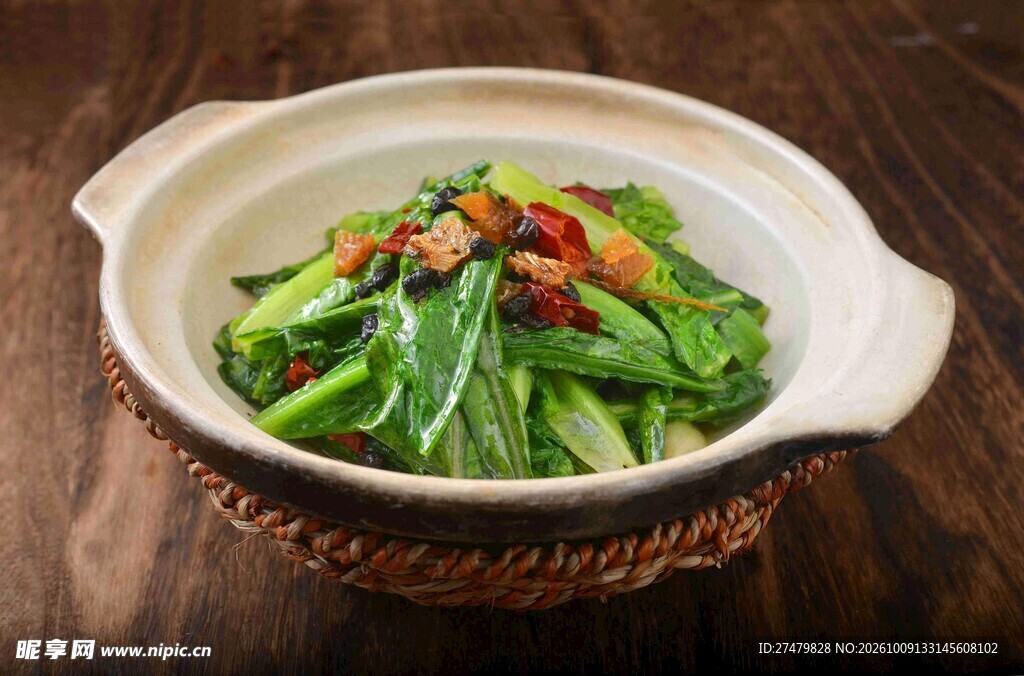 鲮鱼油麦菜