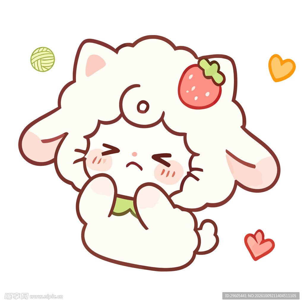 小绵羊卡通