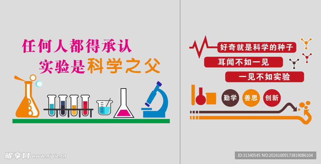 化学实验科普标语素材