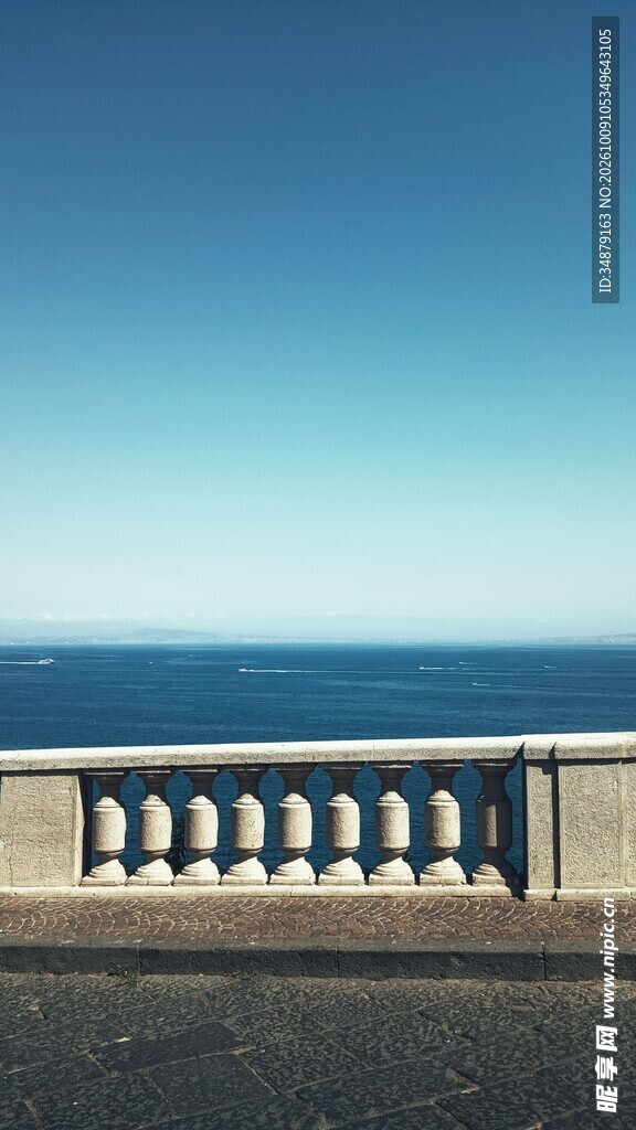 滨海晴日海景风光