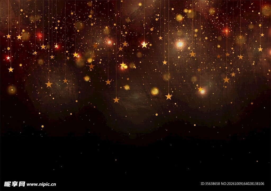 金星星光背景