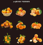 橘子素材