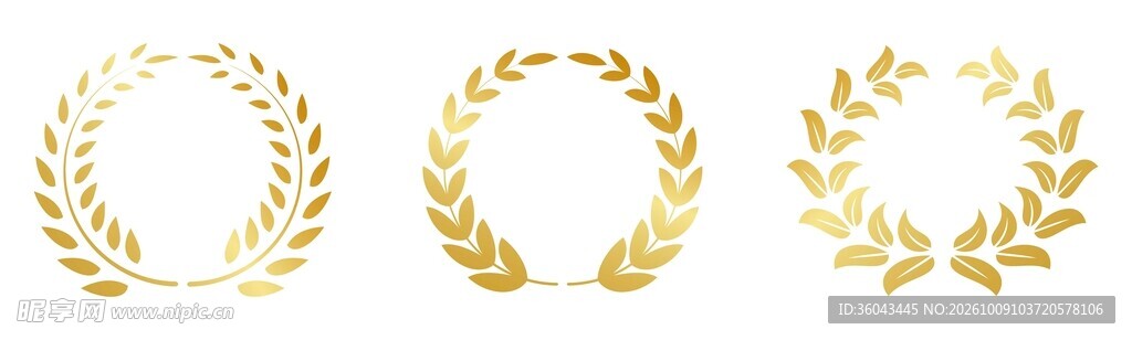 金色麦穗边框