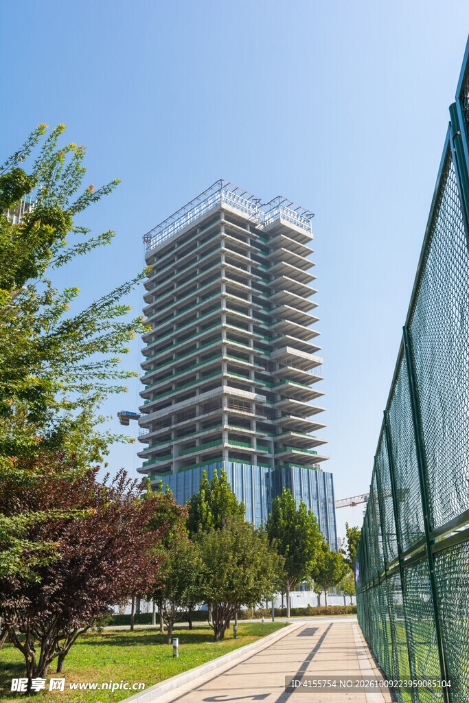 城市高层现代建筑