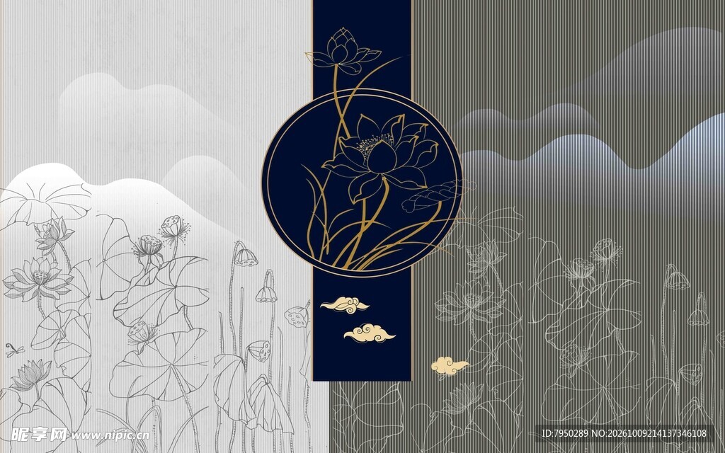 中式禅意山水装饰画