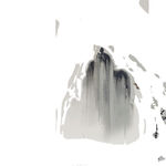 水墨画 山