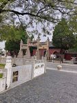 古建石牌坊街景风光泰安岱庙