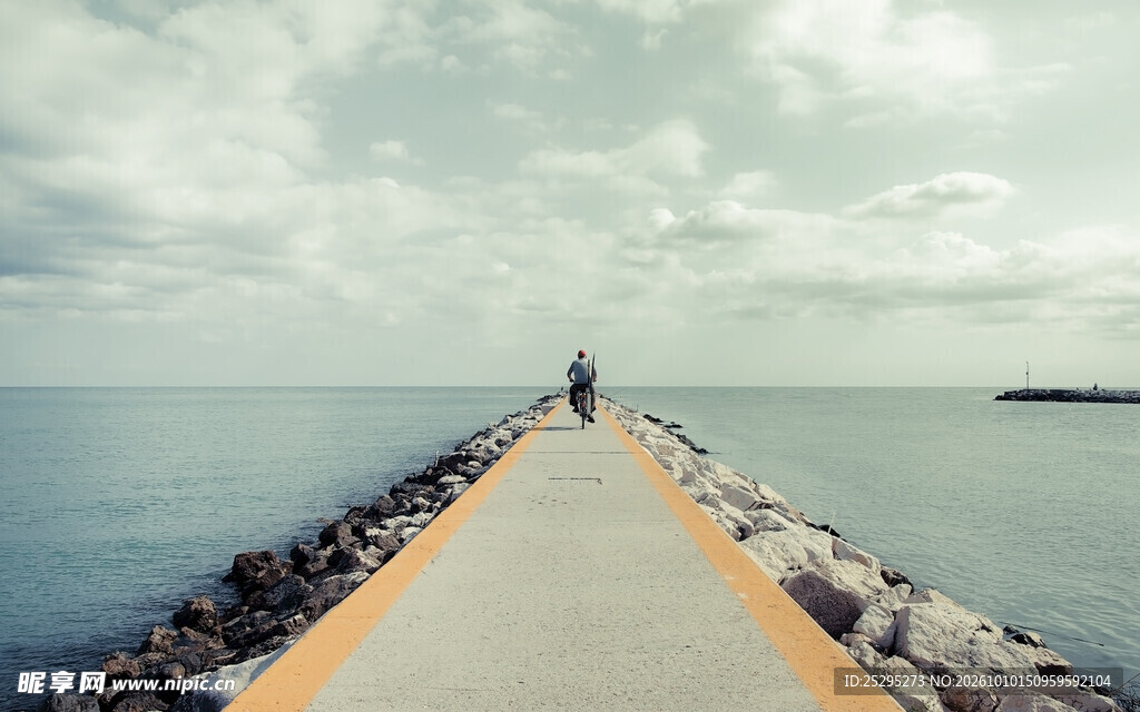 滨海长堤步道风景